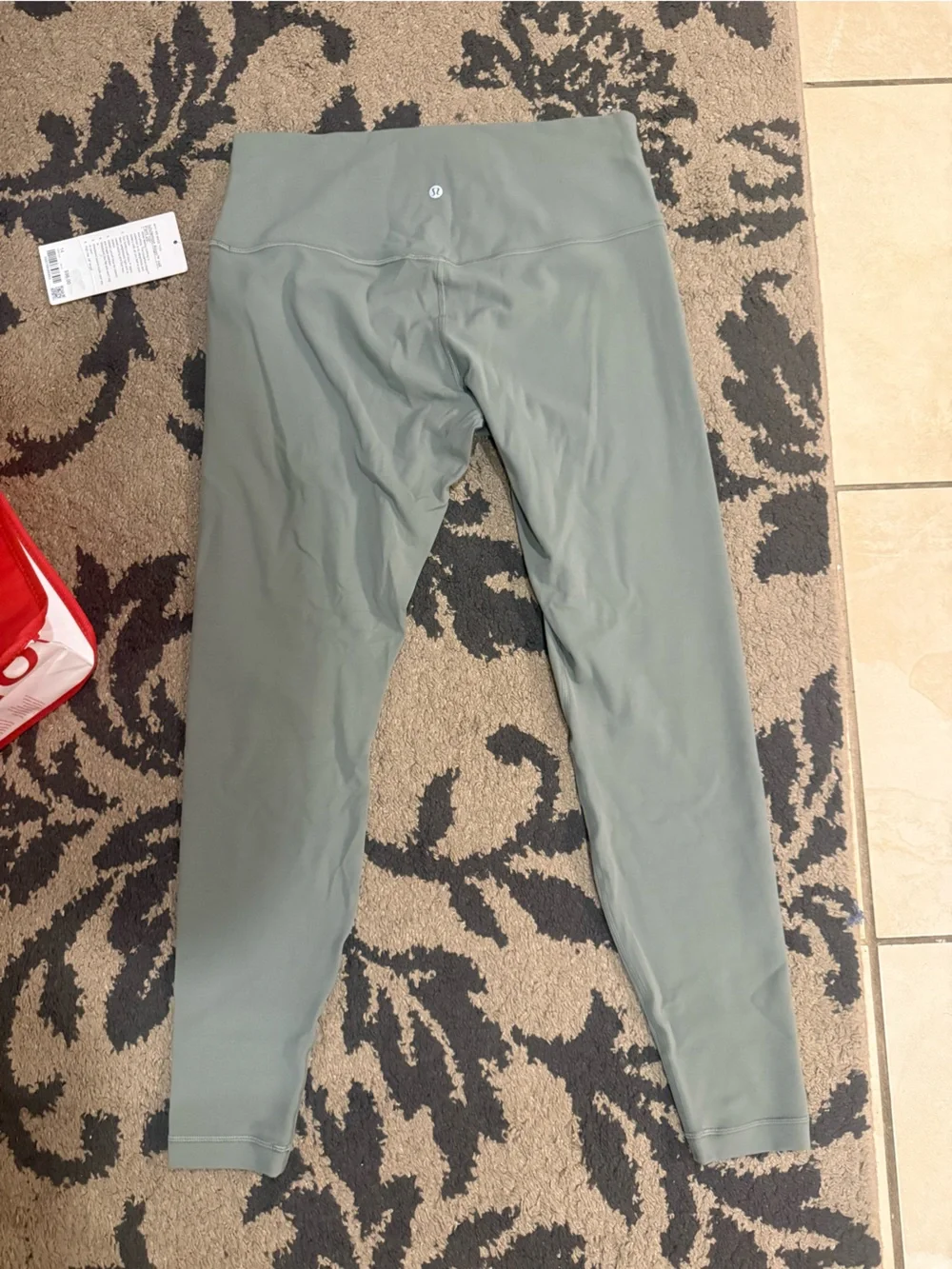 Lululemon Sage Green High-Rise Leggings